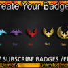 Eagle Twitch Sub Badges