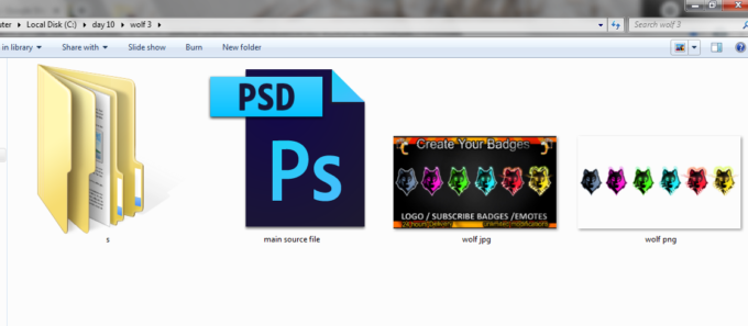 Wolf Twitch Sub Badges and Twitch Emotes - Image 2