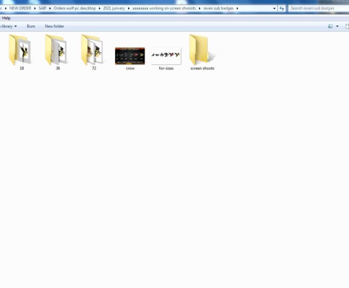 Crow Twitch Sub Badges - Image 2