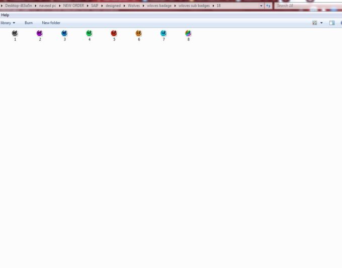 Wolf Twitch Sub Badges - Image 3