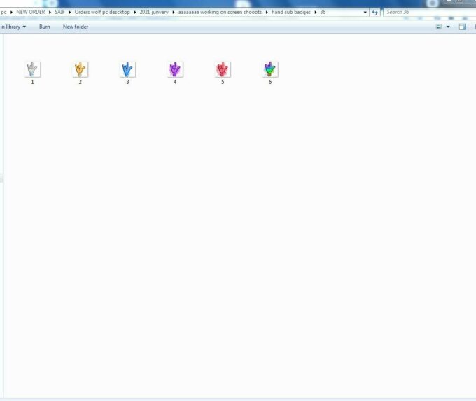 Hand Twitch Sub Badges - Image 3