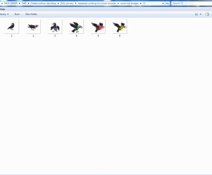 Crow Twitch Sub Badges - Image 5