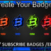 B Twitch Sub Badges