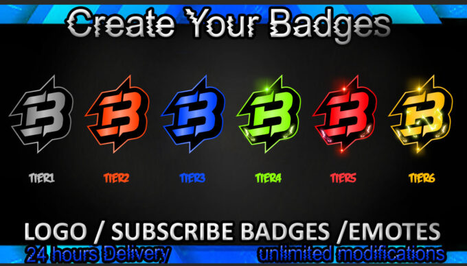 B Twitch Sub Badges