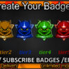 Cat Twitch Sub Badges