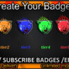 Cat Twitch Sub Badges