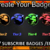 Crow Twitch Sub Badges