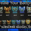 League of Legends Twitch Sub Badges