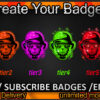 Monkey Twitch Sub Badges