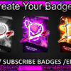 D Twitch Sub Badges