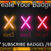 X Twitch Sub Badges