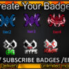 X Twitch Sub Badges