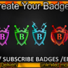 B Twitch Sub Badges and Twitch Emotes
