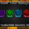 Bear Twitch Sub Badges and Twitch Emotes