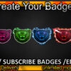 Bear Twitch Sub Badges and Twitch Emotes
