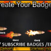 Bullet Twitch Sub Badges