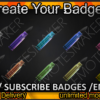 Bullet Twitch Sub Badges