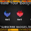 Captain Falcon Twitch Sub Badges