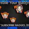 Chibi Twitch Emotes