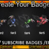 Crow Twitch Sub Badges