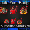 Bangalore Apex Twitch Sub Badges