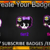 Girly Skull Twitch Emotes