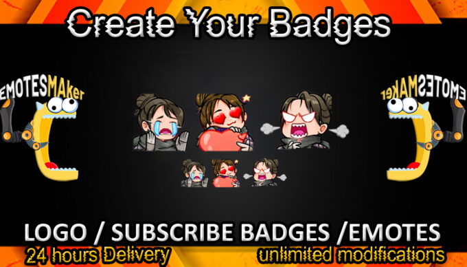 Girl Twitch Emotes