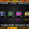 Cat Twitch Sub Badges
