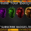 Dragon Twitch Sub Badges