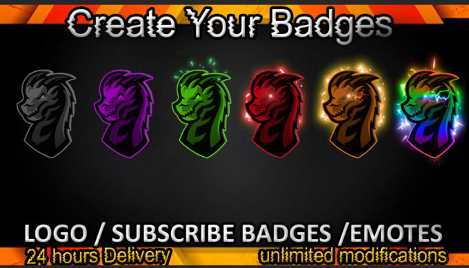Dragon Twitch Sub Badges