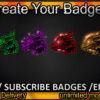 Dragon Twitch Sub Badges