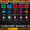 Bit Twitch Sub Badges