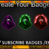 Reaper Twitch Sub Badges