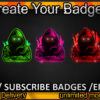 Reaper Twitch Sub Badges