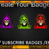 Reaper Twitch Sub Badges