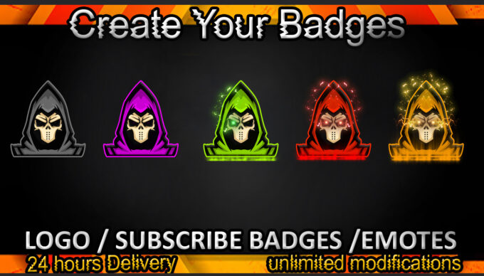 Reaper Twitch Sub Badges