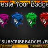 Reaper Twitch Sub Badges