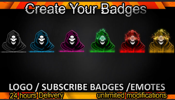 Reaper Twitch Sub Badges