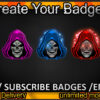 Reaper Twitch Sub Badges