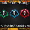 Reaper Twitch Sub Badges