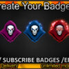 Reaper Twitch Sub Badges