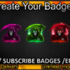 Reaper Twitch Sub Badges