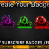 Reaper Twitch Sub Badges