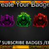 Reaper Twitch Sub Badges
