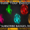 Banana Twitch Sub Badges and Twitch Emotes