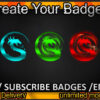 Dragon Twitch Sub Badges and Twitch Emotes