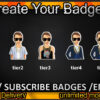 Boy Twitch Sub Badges