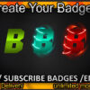 B Twitch Sub Badges and Twitch Emotes