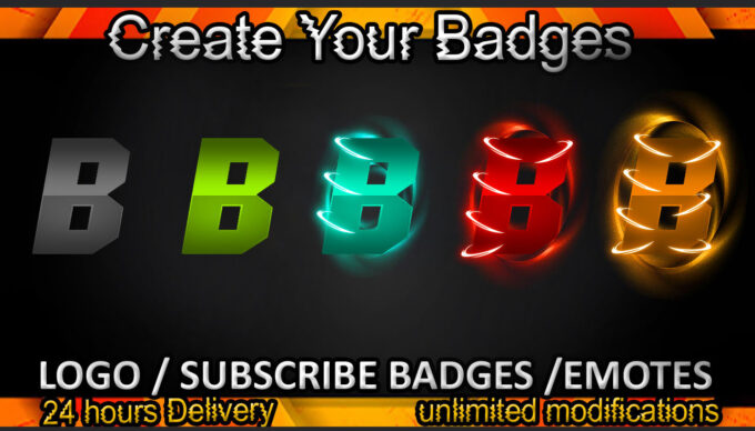 B Twitch Sub Badges and Twitch Emotes