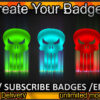 Punisher skull Twitch Sub Badges and Twitch Emotes